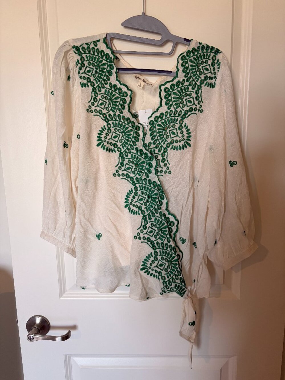 HOPE SPRINGS WOMEN'S BLOUSE SIZE L